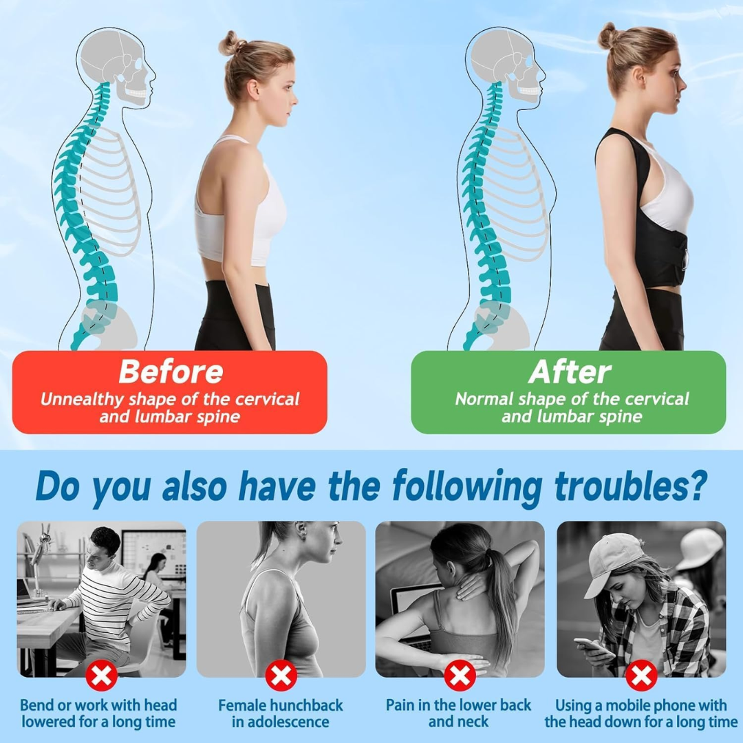 StandFit™- Adjustable Posture Corrector